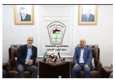 أبو هولي يبحث مع السفير البرازيلي التحضير لاجتماع اللجنة الاستشارية للأونروا