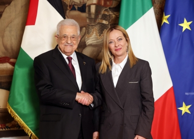 الرئيس يجتمع مع رئيسة وزراء إيطاليا