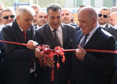 برهم يفتتح مدرسة جديدة في سيلة الظهر ويتفقد عددًا من مدارس طوباس