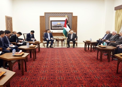 الرئيس يستقبل المبعوث الصيني الخاص إلى الشرق الأوسط