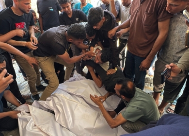استشهاد شاب برصاص الاحتلال جنوب خان يونس