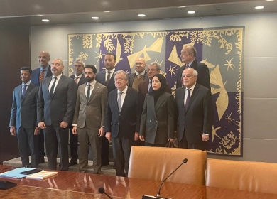 الترويكا العربية الإسلامية تبحث مع غوتيريش وقف إطلاق النار ورفض مخططات الضم