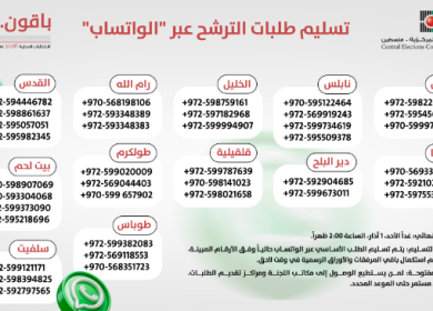 لجنة الانتخابات تعتمد إجراءات استثنائية لاستلام طلبات الترشح في ظل الإغلاقات