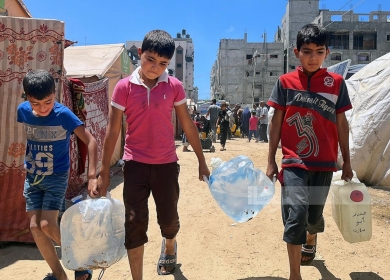 عمالة الاطفال في غزة تسرق منهم فرحة العيد