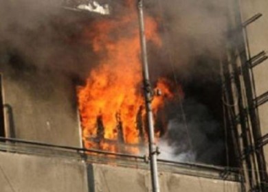 مستعمرون يحرقون منزلا ومنشأة في برقة شرق رام الله