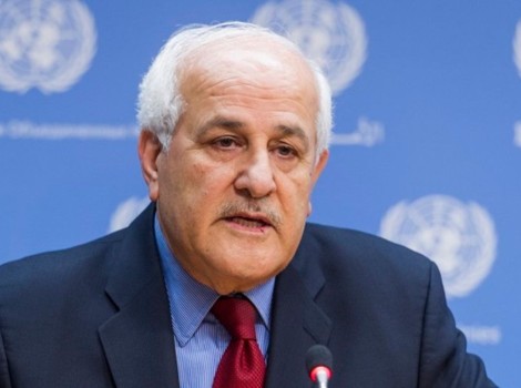 منصور: اجتماع لبحث قبول مبادرة فلسطين دولة كاملة العضوية في الأمم المتحدة غدا