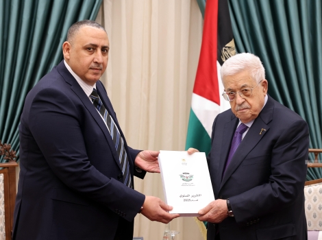 الرئيس يستقبل رئيس جهاز الأمن الوقائي