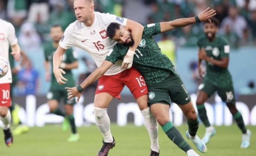المنتخب السعودي ينهزم أمام بولندا ويضيع فرصة التأهل