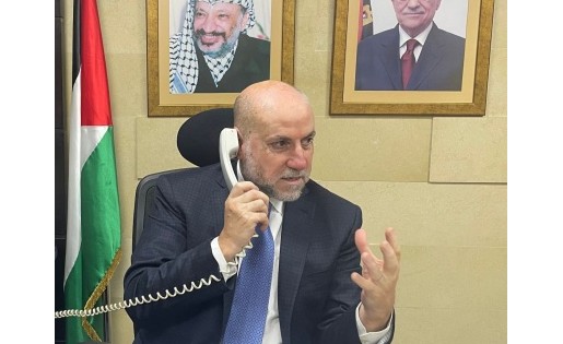 الهباش يهاتف رئيس الشؤون الدينية التركي ويؤكد وقوف فلسطين مع تركيا في محنة الزلزال