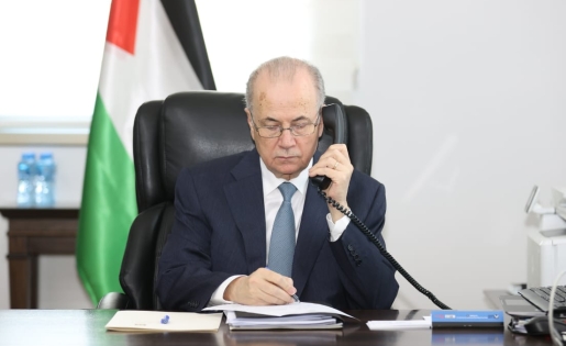 مصطفى يؤكد ضرورة عقد مؤتمر للمانحين لدعم الحكومة الفلسطينية