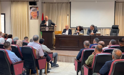 حجاوي: العمل التكاملي بين الهيئات المحلية ضرورة وطنية لتعزيز الصمود ومواجهة اعتداءات المستعمرين