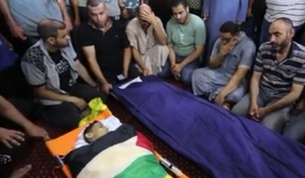 تشييع جثامين شهداء رفح في غزة